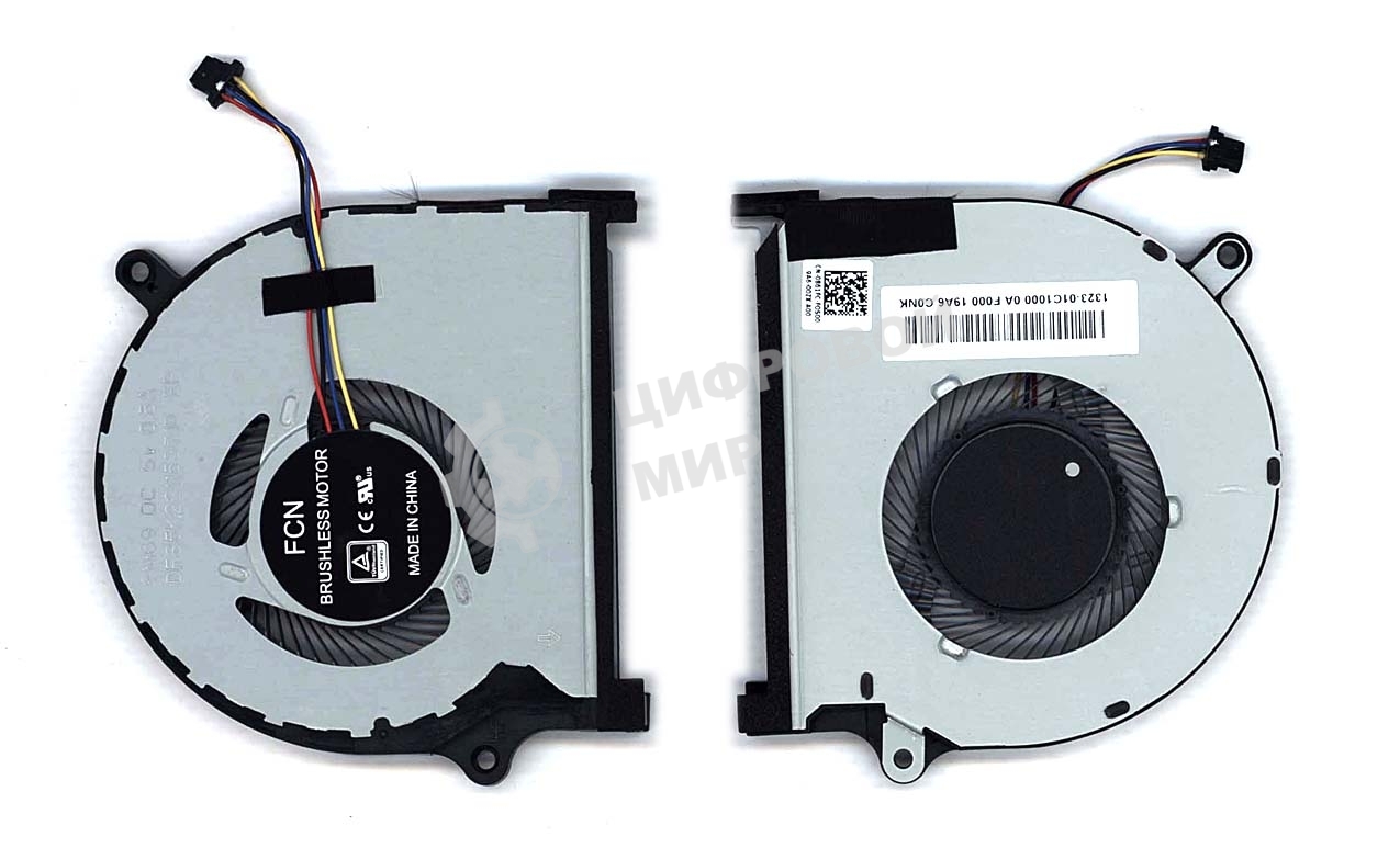 Вентилятор (кулер) для ноутбука Dell Inspiron 7590 7591 GPU (большой)