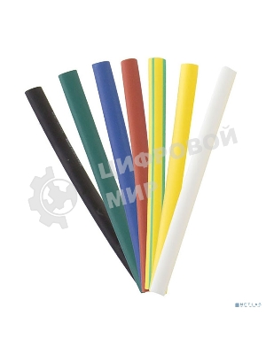 Набор трубок термоусадочных Navigator среднестен. NST-8/4-10-21 10ммх21шт 8/4 разноцвет.