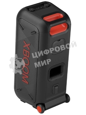 Минисистема LG XBOOM XL9T черный/красный 1000Вт USB BT