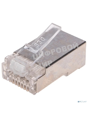 Разъем сквозной RJ-45(8P8C) Rexant под витую пару, FTP, CAT 6 (Упаковка 100 шт)