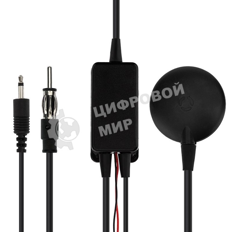 Антенна автомобильная внутрисалонная (радио/ТВ) Rexant активная (модель RX-502)