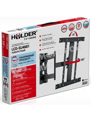 Кронштейн для LCD Holder LCD-SU4601-B черный, диагональ экрана 26″–50″до 35кг.