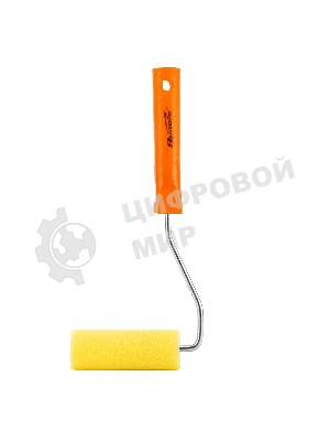 Набор мини-валиков Sparta ПОРОЛОН, 100 мм, D - 35 мм, D ручки - 6 мм, 10 шт., 2 бюгеля