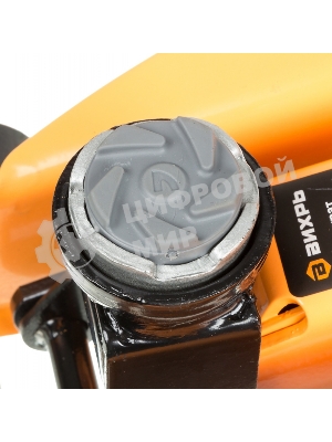 Домкрат ВИХРЬ ДМК-2,5ФК2,5т,140-390мм,сфиксатором,вкейсе, гидравлический подкатной