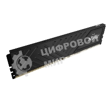 Оперативная память XPG Gaммix D35, DDR4, 8GB (1x8GB), 3200MHz, CL16, UDIMM, с радиатором, черный