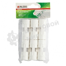 Зажим для крепления пленки к каркасу парника Palisad, d-20 мм, 10 шт