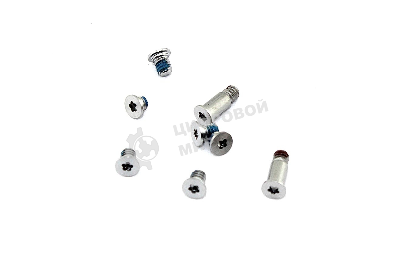 Винты нижней части корпуса серебристые для Apple MacBook 12 Retina A1534