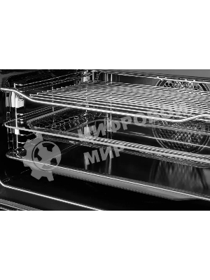 Встраиваемый духовой шкаф компактный, с СВЧ, ШхВхГ: 59.5х45.4х56.8 см, 50 л, гидролизная очистка, черный