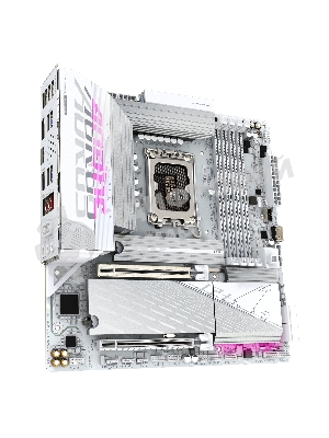 Материнская плата Gigabyte B860M AORUS ELITE WIFI6E ICE, LGA1851, Intel B860, 4xDDR5, 4xSATA, 3xM.2, 1xPCIe 5.0 x16, 1xPCIe 4.0 x4, 1xDP, 2xHDMI, 1x2.5Gb LAN, Wi-Fi 6E, Bluetooth 5.3, 2xUSB-A 10Gbps (Gen2), 4xUSB-A 5Gbps, 4xUSB-A 2.0, 1xUSB-C 20Gbps (USB4), 2x3.5 мм, 7.1, mATX