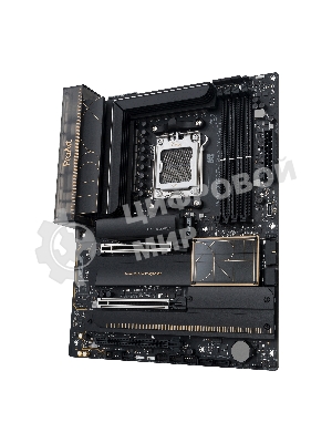 Материнская плата ASUS PROART X870E-CREATOR WIFI, AM5, AMD X870E, 4xDDR5, 4xSATA, 4xM.2, 2xPCIe 5.0 x16, 1xPCIe 4.0 x4, 2xUSB-C 40Gbps, 1xUSB-C 20Gbps, 7xUSB-A 10Gbps, 1xUSB-A 2.0, 1xDP (v1.4), 1xHDMI (v2.1), 1x10Gb LAN, 1x2.5Gb LAN, Wi-Fi 7, Bluetooth 5.4, 3x3.5 мм, 7.1, ATX