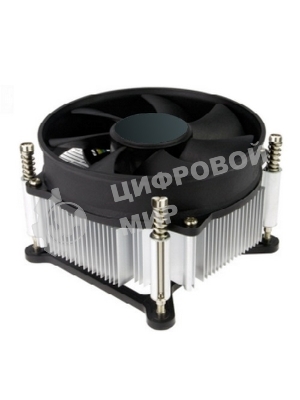 Кулер для процессора ACD серебристый, 90 мм, алюминий, 2400 об/мин, 31.6 дБ, 3 pin, 95 Вт, 60 мм