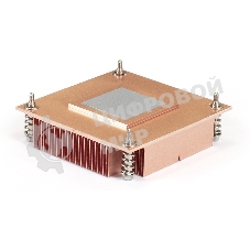 Радиатор для процессора ExeGate ESNK-0046.1U.115x.Cu медный, медь, 100 Вт, 25 мм