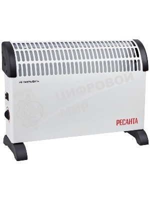 Конвектор электрический Ресанта ОК-1000С белый, 1000 Вт, 15 м2, термостат