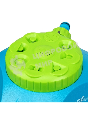 Распылитель-дождеватель Palisad LUXE 8 режимов, с регулировкой, утяжеленная база