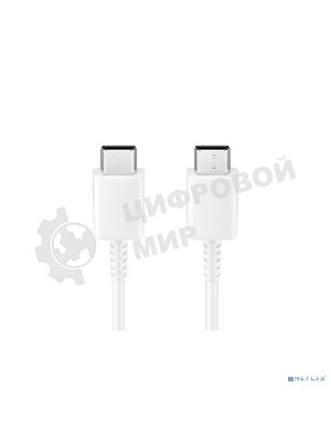 Кабель Samsung EP-DA705BWRGRU USB Type-C (m) USB Type-C (m) 1м белый (упак.:1шт)