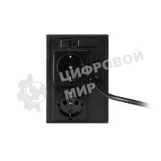 Источник бесперебойного питания SMARTWATT UPS UNI 450 черный 450/250 ВА/Вт, линейно-интерактивный, напольный, LED индикация, Shuko CEE7/4 - 2 шт.