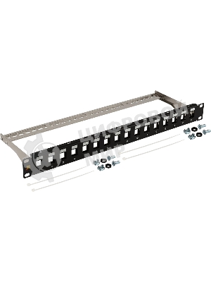 Патч-панель наборная Lanmaster LAN-PPN16OK-STP 19