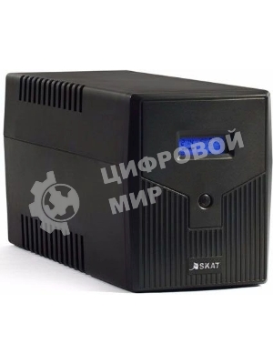 Источник бесперебойного питания, 220 В, 1500 ВА, (900 Вт), встроенный АКБ 9А·ч, 2 шт, время резерва 3 мин. SKAT-UPS 1500/900 Бастион