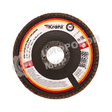 Круг лепестковый торцевой Kranz P100, 115х22,2мм