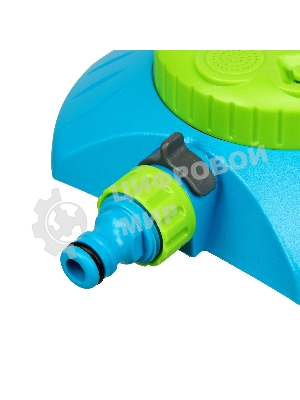 Распылитель-дождеватель Palisad LUXE 8 режимов, с регулировкой, утяжеленная база