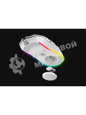 Мышь беспроводная/проводная Razer Cobra Pro белый, 30000 dpi, радиоканал, Bluetooth, USB, кнопки - 8