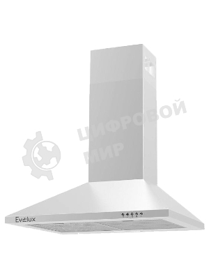Вытяжка каминная Evelux Favorite 60 W белый, 60 см, 750 куб. м/ч, 45 дБ