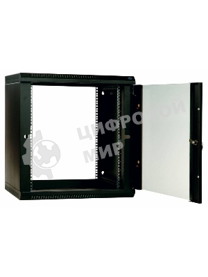 Шкаф телекоммуникационный настенный разборный 9U (600х650) дверь металл, ШРН-Э-9.650.1