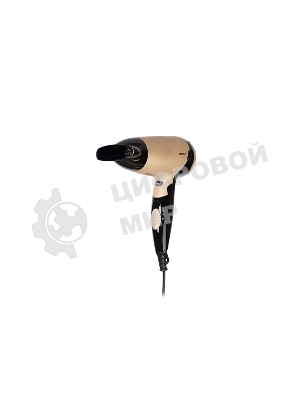 Фен Centek CT-2209 BLG черный/золотой перламутр, 1600 Вт, компактный