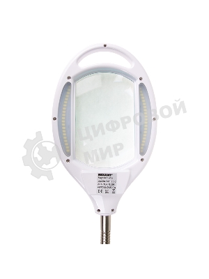 Лупа напольная Rexant, 3D, с подсветкой 42 LED, белая 31-0512