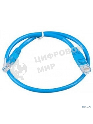 Коммутационный шнур ExeGate Патч-корд UTP Cat.5e, 2м ExeGate синий
