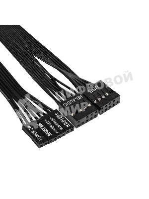 Компьютерный корпус Minitower ExeGate BAA-308-AAA400 (mATX, БП AAA400 с вент. 8см, 2хUSB, HD Audio, черный)