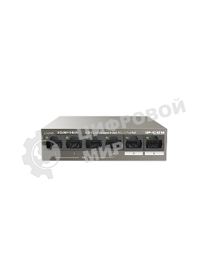 Коммутатор сетевой IP-COM G2206P-4-63W 4x10Base-T/100Base-TX/1000Base-T 2x1000Base-T PoE порты 4 Количество портов PoE+ 4 G2206P-4-63W