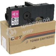 Картридж лазерный CET (PK208) TK-5230M для Kyocera ECOSYS P5021cdn/M5521cdn Magenta, 33г, 2200 стр.