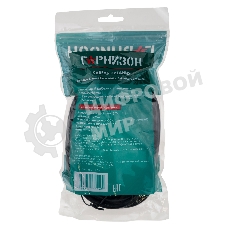 Кабель питания Гарнизон GPC-189-1-1.8M, C13-C14, 3x1.0 мм2, 16А, CCA, с заземлением, 1.8 м, черный, пакет