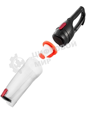 Вертикальный ылесос Kitfort KT-597-1 600Вт черный/красный