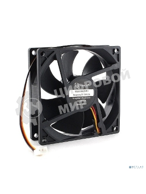 Вентилятор для корпуса Gembird черный, 92 мм, 2500 об/мин, 29.8 дБ, 3 pin