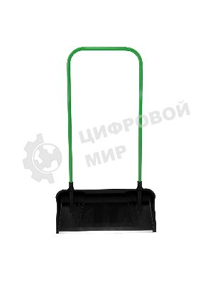 Скрепер для уборки снега BASE Palisad полипропилен,710х320х1325 мм, усиленная стальная рукоятка