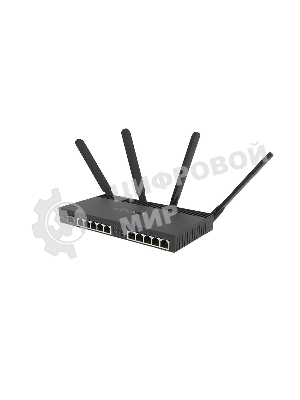Маршрутизатор MIKROTIK RB4011iGS+5HacQ2HnD-IN 10x10/100/1000 LAN, 1 SFP+, 2,4Ghz/5Ghz, 802.11a/b/g/n/ac