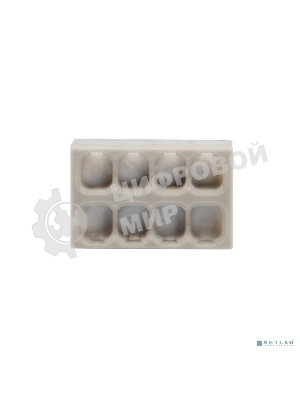 Экспресс-клемма с пастой Rexant СМК 2273-248, 8-проводная 0.5-2.5 мм², прозрачная, блистер (6 шт./уп.)