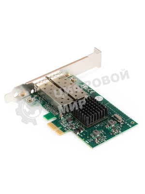 Комплект: Сетевой адаптер SFP ExeGate EXE-82576-F2 + 2xТрансивер Multi-Mode до 550м ExeGate EXT-1G-MM850-LC2-550M (EX296229RUS: PCI-E x1 v2.0, порты 2x SFP (10/100/1000Mb/s), Gigabit Server NIC Intel Chipset 82576-F2 + 2xEX298329RUS: Tx:850/Rx:850 нм, до 550 м, разъем Duplex LC)