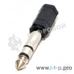 Переходник 5bitesAA-3F6M-04 6.35 Jack/M - 3.5 Jack/F, стерео