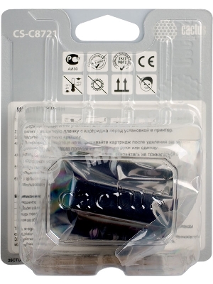 Картридж струйный Cactus CS-C8721 №177 черный (26мл) для HP PS 3213/3313/8253/C5183/C6183/C6283/C7183/C7283/C8183/D7163/D7263/D7363/D7463