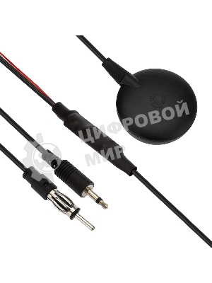 Антеннa автомобильная внутрисалонная Rexant (радио/ТВ), активная (модель RX-504)