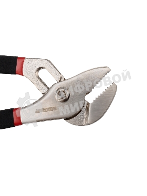 Клещи переставные Rexant 200 мм никелированные, обливные рукоятки