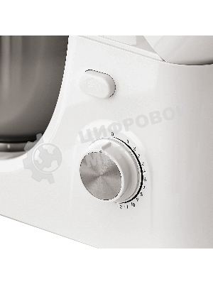 Миксер Galaxy Line GL 2231, белый, планетарный, 700 Вт, 12 скоростей