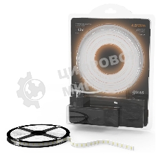 Лента светодиодная Комплект 2835/60-SMD 4,8W 12V DC теплый белый IP20 (блистер 3м) 1/50