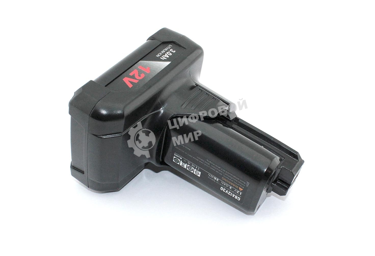 Аккумулятор AMPERIN для шуруповертов Bosch (p/n:2607335262, 2607335274, BAT120), 3Ah 12V Lithium+ (Li-ion)