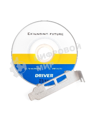 Контроллер ExeGate EXE-342 (PCI-E x1 v2.0, 2хUSB 3.0 ext.+ 1х19pin int. (внутренние коннекторы для подключения 2хUSB 3.0 портов на корпусе), разъем доп.питания, VIA Labs Chipset VL805)