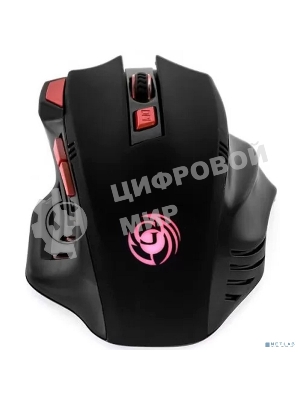 Мышь беспроводная Dialog Gan-Kata MRGK-14UR черный, 1600 dpi, радиоканал, USB, кнопки - 6