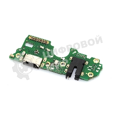 Шлейф (нижняя плата) с разъемом зарядки и микрофоном для OPPO A96